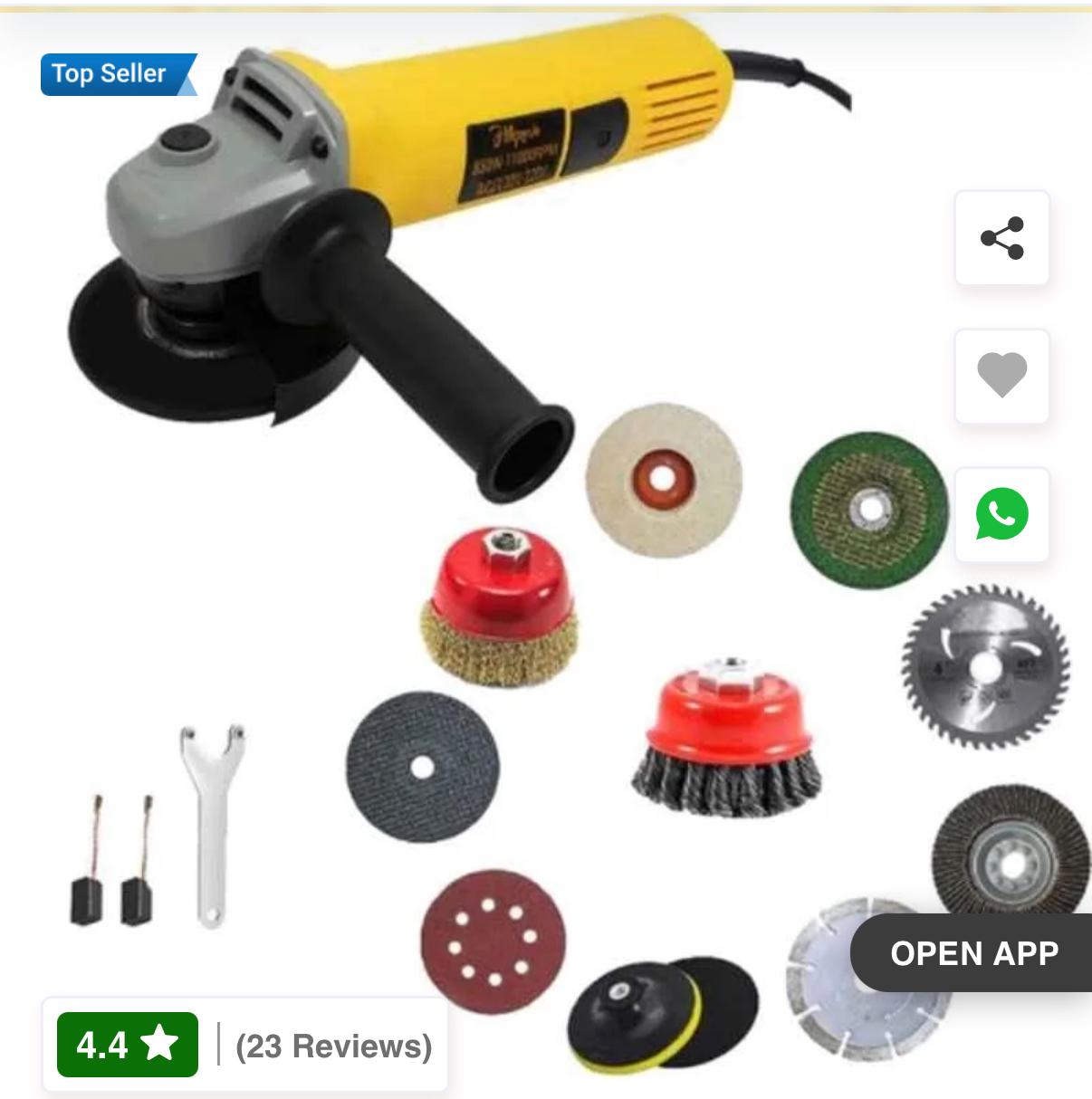 Angle Grinder Machine